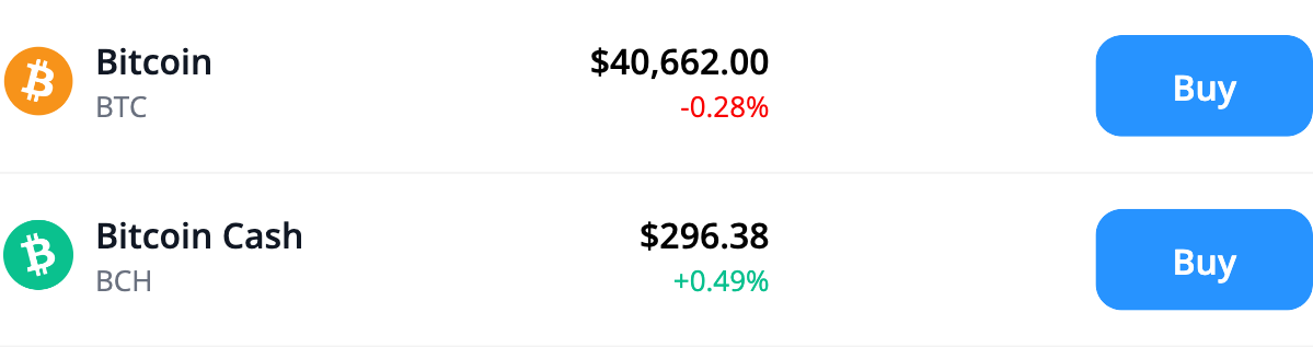 Bitcoin Cryptocurrency Market Price Update BTC BCH