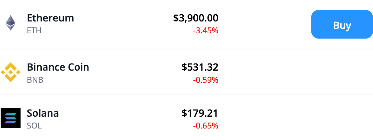 Bitcoin.com Price Update ETH XRP BNB SOL ADA LINK Bitcoin.com Price Update ETH XRP BNB SOL ADA LINK