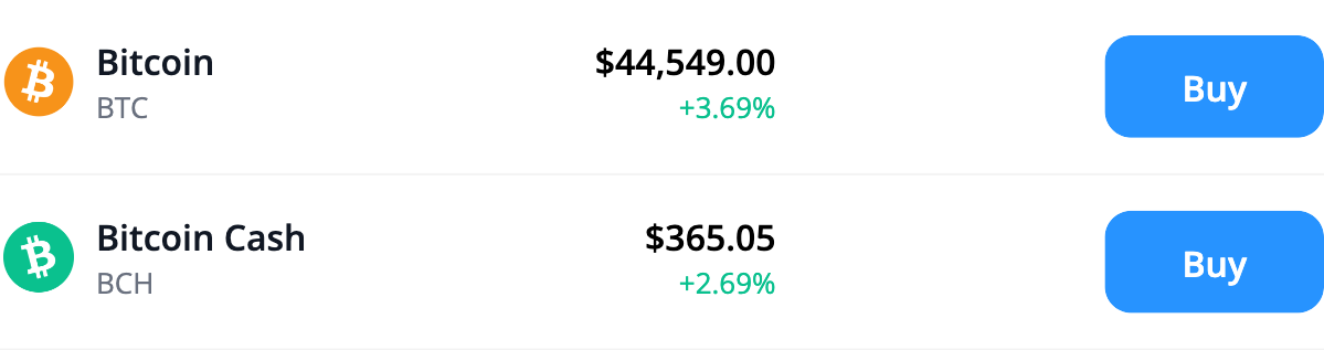 Bitcoin Cryptocurrency Market Price Update BTC BCH